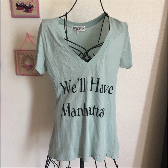Wildfox Tops - Wildfox We’ll Have Manhattan Top